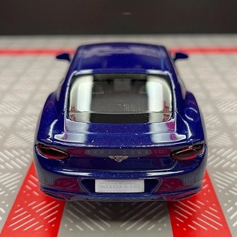 [TOY] 1:36 Bentley 2018 Continental GT Blue Model Car Die-Cast