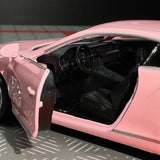 [TOY] 1:36 Bentley 2018 Continental GT Pink Model Car Die-Cast