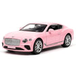 [TOY] 1:36 Bentley 2018 Continental GT Pink Model Car Die-Cast