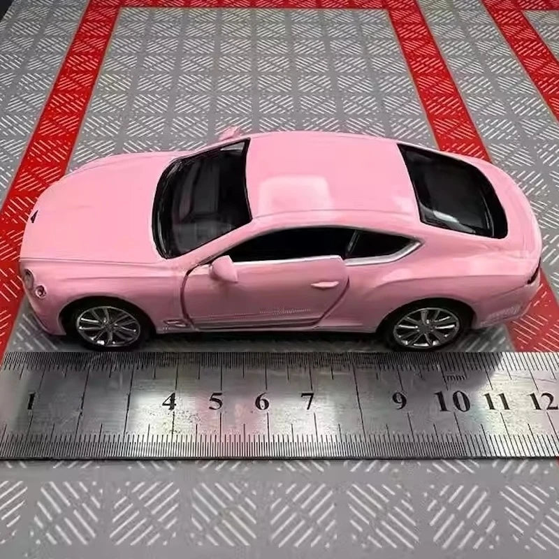 [TOY] 1:36 Bentley 2018 Continental GT Pink Model Car Die-Cast