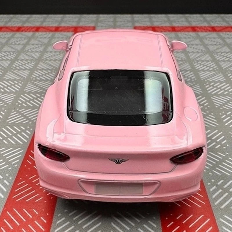 [TOY] 1:36 Bentley 2018 Continental GT Pink Model Car Die-Cast
