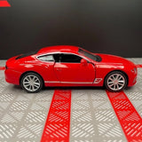 [TOY] 1:36 Bentley 2018 Continental GT Red Model Car Die-Cast