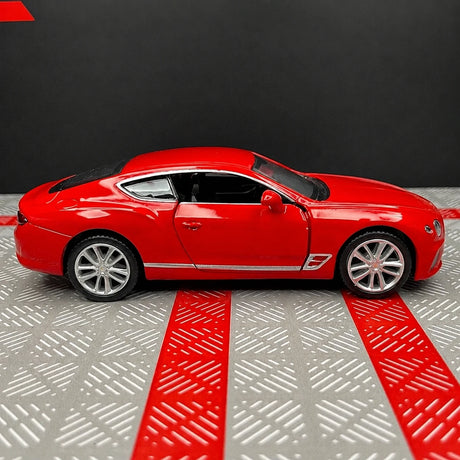 [TOY] 1:36 Bentley 2018 Continental GT Red Model Car Die-Cast