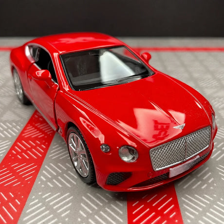 [TOY] 1:36 Bentley 2018 Continental GT Red Model Car Die-Cast