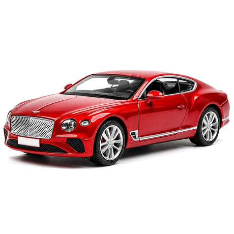Bentley 2018 Continental GT Red 1:36 – Modelo de exhibición de fundición a presión