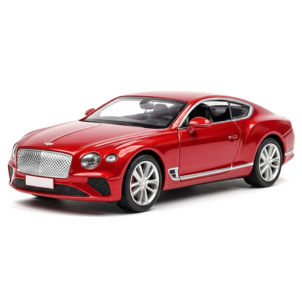 [TOY] 1:36 Bentley 2018 Continental GT Red Model Car Die-Cast