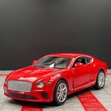 [TOY] 1:36 Bentley 2018 Continental GT Red Model Car Die-Cast