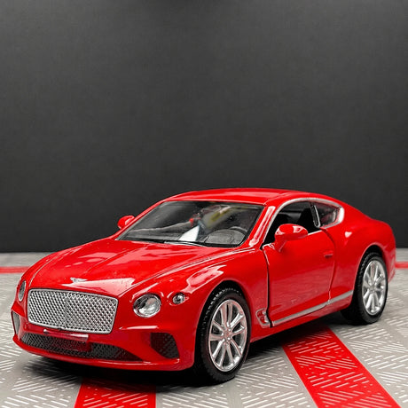 [TOY] 1:36 Bentley 2018 Continental GT Red Model Car Die-Cast