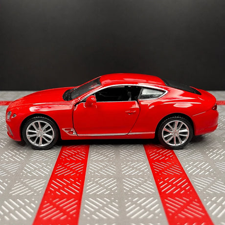 [TOY] 1:36 Bentley 2018 Continental GT Red Model Car Die-Cast