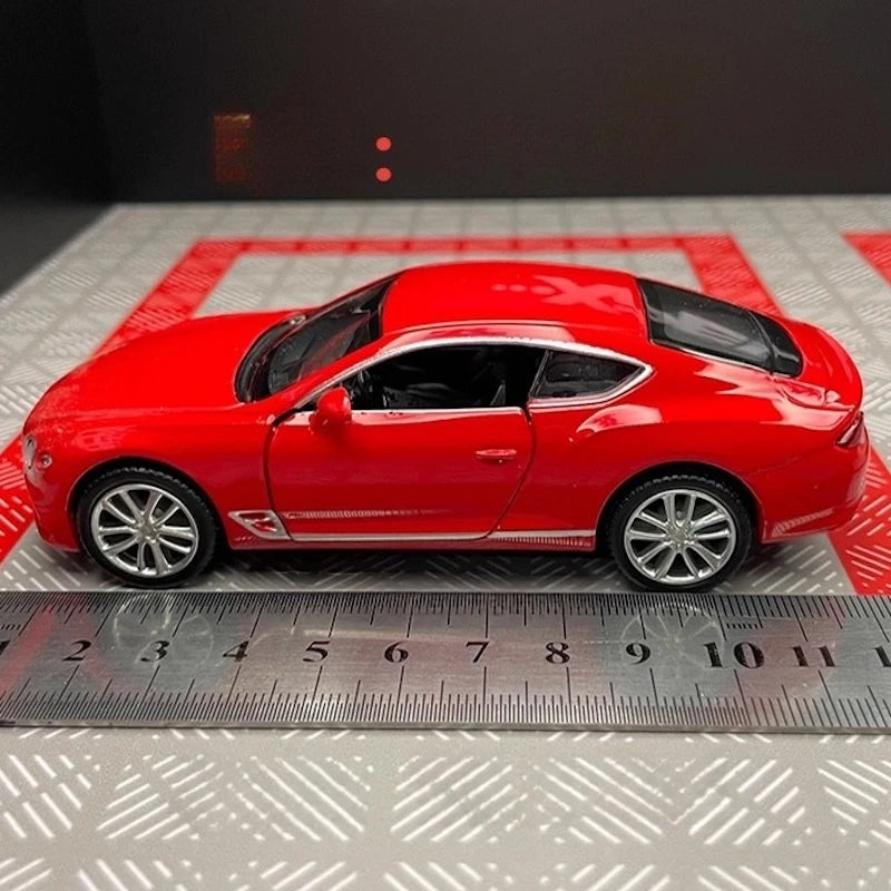 [TOY] 1:36 Bentley 2018 Continental GT Red Model Car Die-Cast