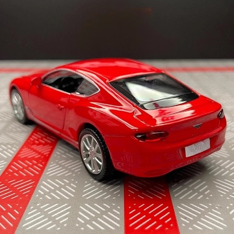 [TOY] 1:36 Bentley 2018 Continental GT Red Model Car Die-Cast