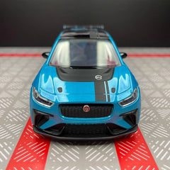 [TOY] 1:36 Jaguar 2018 I-Pace eTrophy Blue Model Car Die-Cast