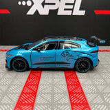 [TOY] 1:36 Jaguar 2018 I-Pace eTrophy blå modellbil Die-Cast