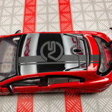 [TOY] 1:36 Jaguar 2018 I-Pace eTrophy röd modellbil Die-Cast