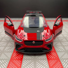 [TOY] 1:36 Jaguar 2018 I-Pace eTrophy Red Model Car Die-Cast