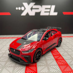[TOY] 1:36 Jaguar 2018 I-Pace eTrophy Red Model Car Die-Cast