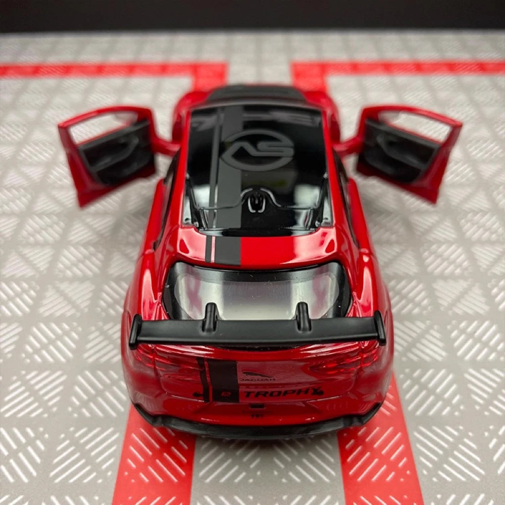 [TOY] 1:36 Jaguar 2018 I-Pace eTrophy Red Model Car Die-Cast
