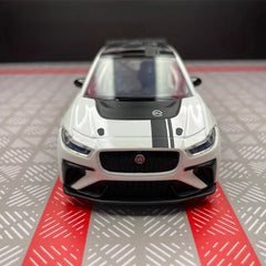 [TOY] 1:36 Jaguar 2018 I-Pace eTrophy White Model Car Die-Cast