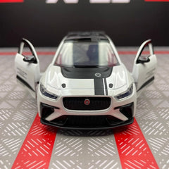 [TOY] 1:36 Jaguar 2018 I-Pace eTrophy White Model Car Die-Cast