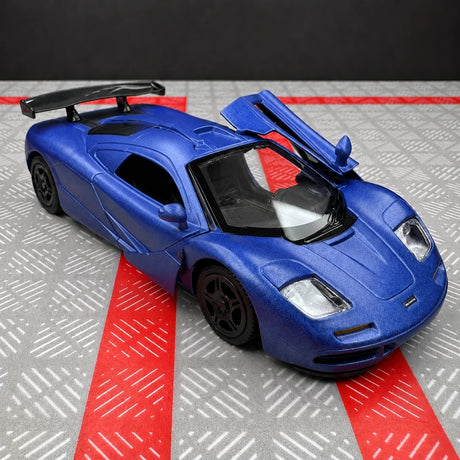 [TOY] 1:36 McLaren 1995 F1 XP5 blu modellino di auto Die-Cast