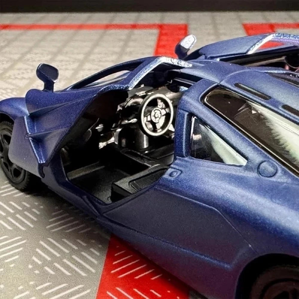 [TOY] 1:36 McLaren 1995 F1 XP5 Blue Model Car Die-Cast