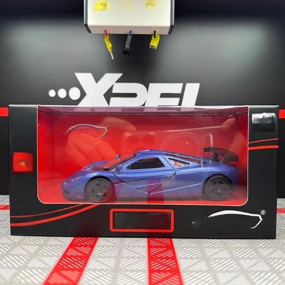 [TOY] 1:36 McLaren 1995 F1 XP5 Blue Model Car Die-Cast
