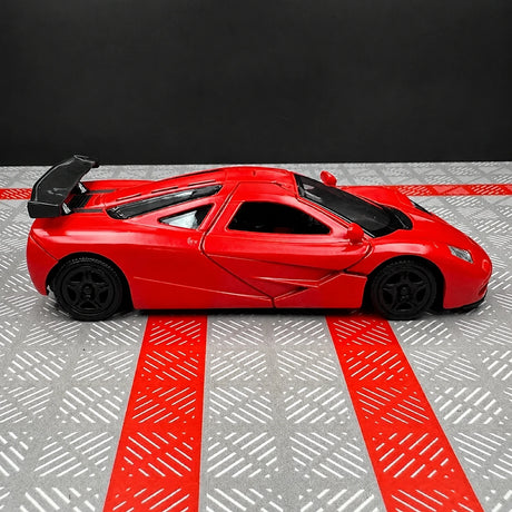 McLaren 1995 F1 XP5 أحمر 1:36 – نموذج عرض معدني مصبوب