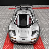 McLaren 1995 F1 XP5 실버 1:36 – 다이캐스트 디스플레이 모델 다이캐스트