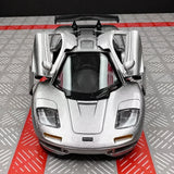 McLaren 1995 F1 XP5 실버 1:36 – 다이캐스트 디스플레이 모델 다이캐스트