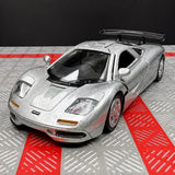 McLaren 1995 F1 XP5 실버 1:36 – 다이캐스트 디스플레이 모델 다이캐스트