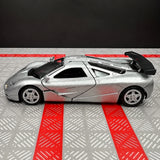 McLaren 1995 F1 XP5 실버 1:36 – 다이캐스트 디스플레이 모델 다이캐스트
