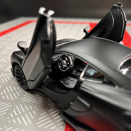 [TOY] 1:36 McLaren 2015 600LT Black Model Car Die-Cast