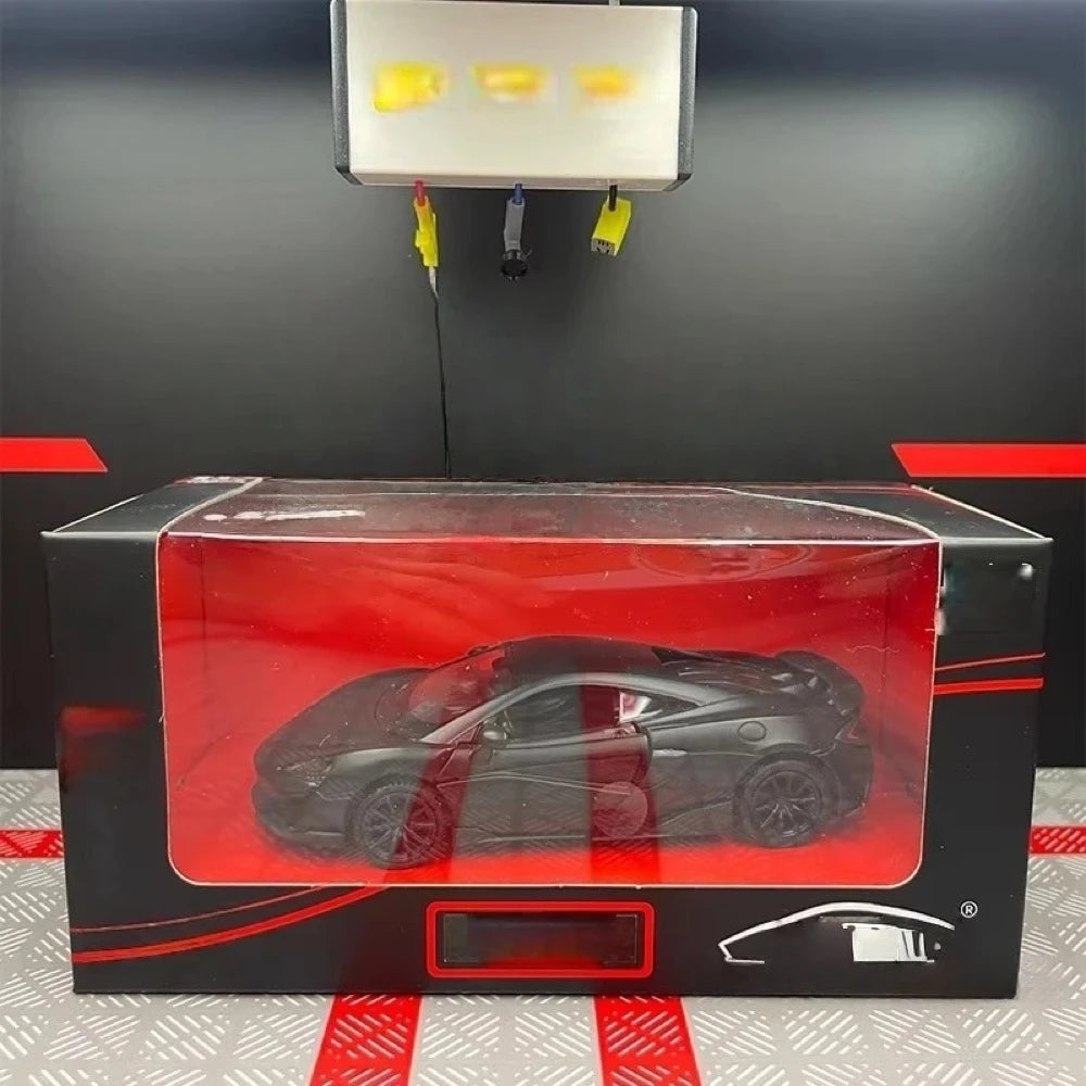 [TOY] 1:36 McLaren 2015 600LT svart modellbil Die-Cast