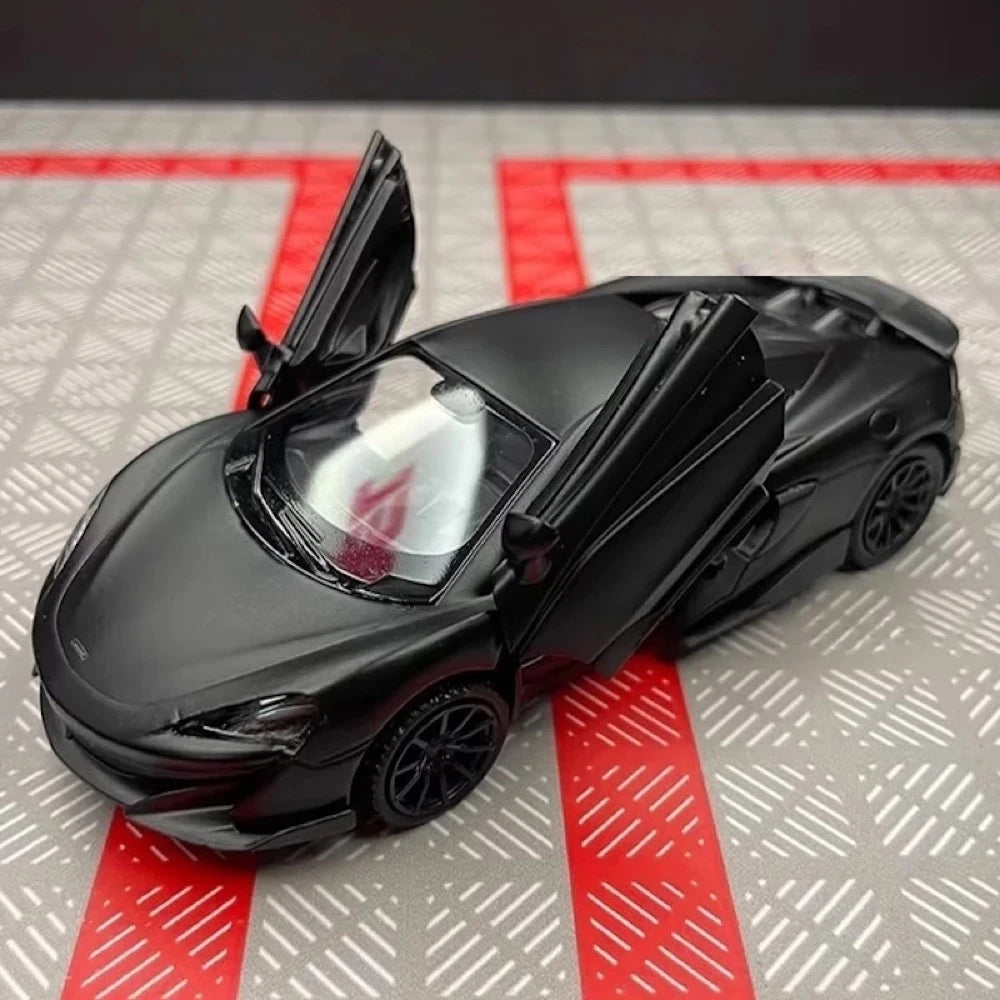 [TOY] 1:36 McLaren 2015 600LT Black Model Car Die-Cast