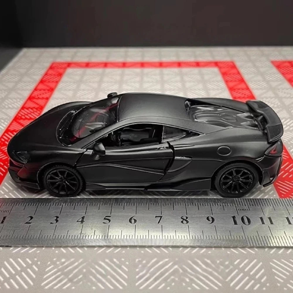[TOY] 1:36 McLaren 2015 600LT svart modellbil Die-Cast