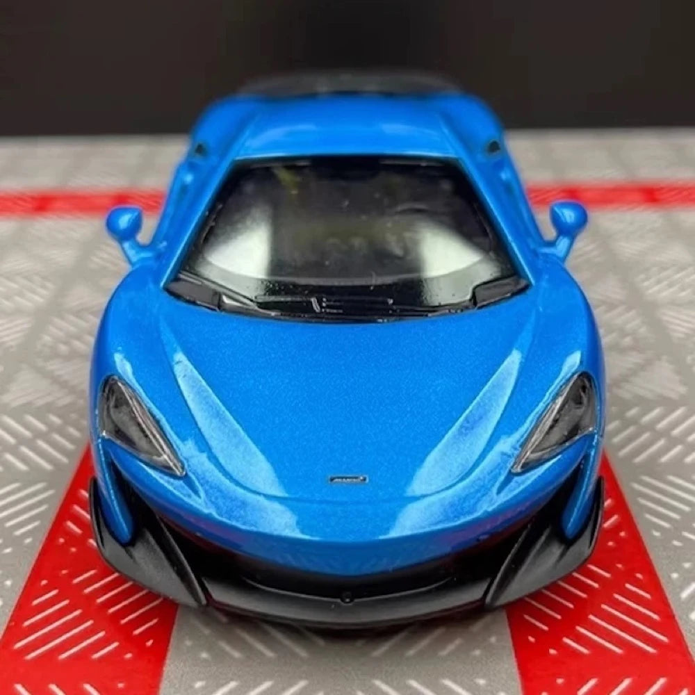 [TOY] 1:36 McLaren 2015 600LT blu modellino di auto Die-Cast