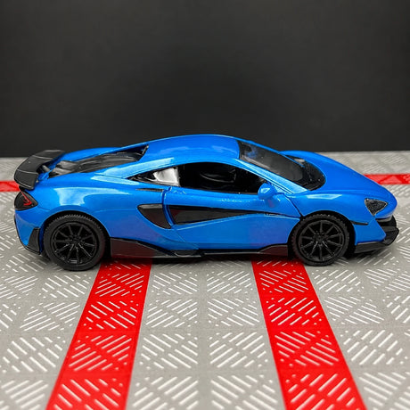 [TOY] 1:36 McLaren 2015 600LT blu modellino di auto Die-Cast