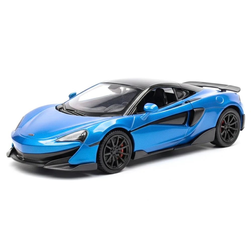 [TOY] 1:36 McLaren 2015 600LT blu modellino di auto Die-Cast