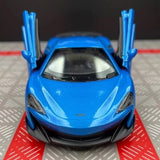 [TOY] 1:36 McLaren 2015 600LT Blue Model Car Die-Cast