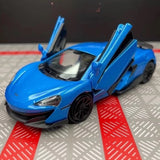 [TOY] 1:36 McLaren 2015 600LT Blue Model Car Die-Cast