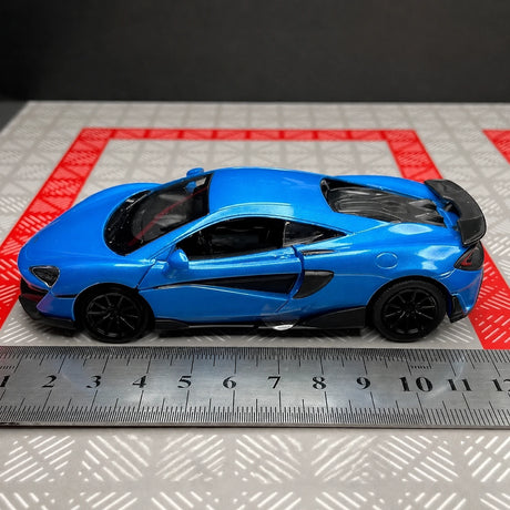 [TOY] 1:36 McLaren 2015 600LT blu modellino di auto Die-Cast