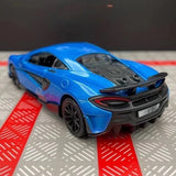[TOY] 1:36 McLaren 2015 600LT Blue Model Car Die-Cast