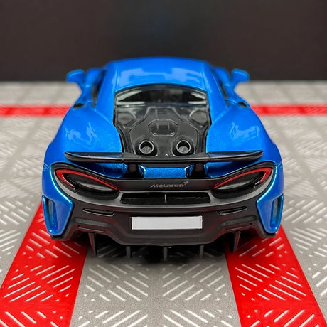 [TOY] 1:36 McLaren 2015 600LT blu modellino di auto Die-Cast