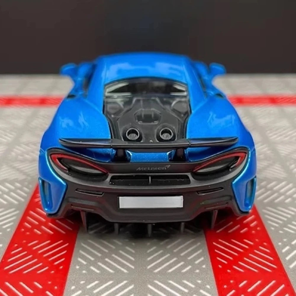 [TOY] 1:36 McLaren 2015 600LT blu modellino di auto Die-Cast