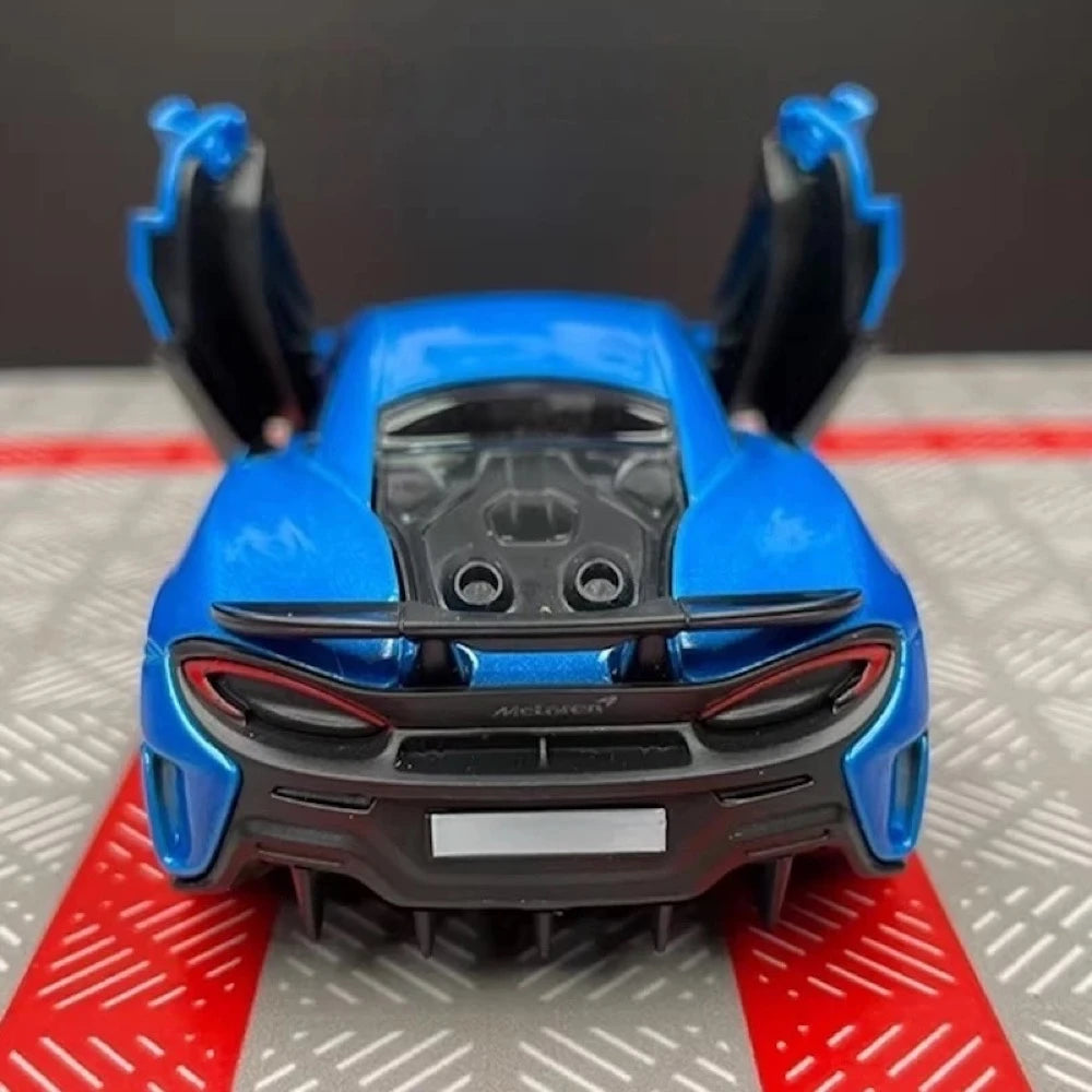 [TOY] 1:36 McLaren 2015 600LT Blue Model Car Die-Cast