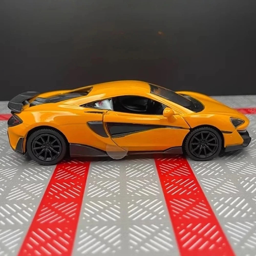 [TOY] 1:36 McLaren 2015 600LT Orange Model Car Die-Cast