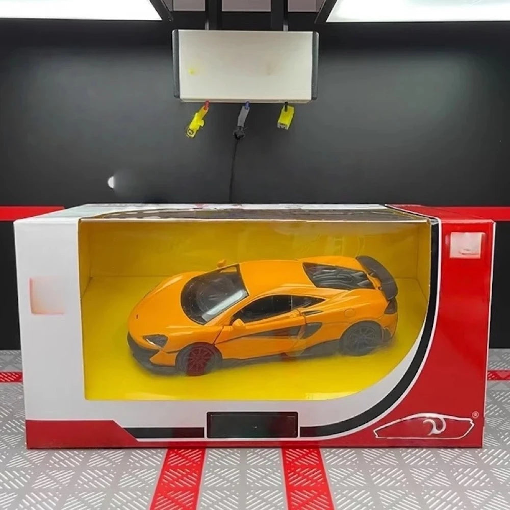 [TOY] 1:36 McLaren 2015 600LT Orange Model Car Die-Cast