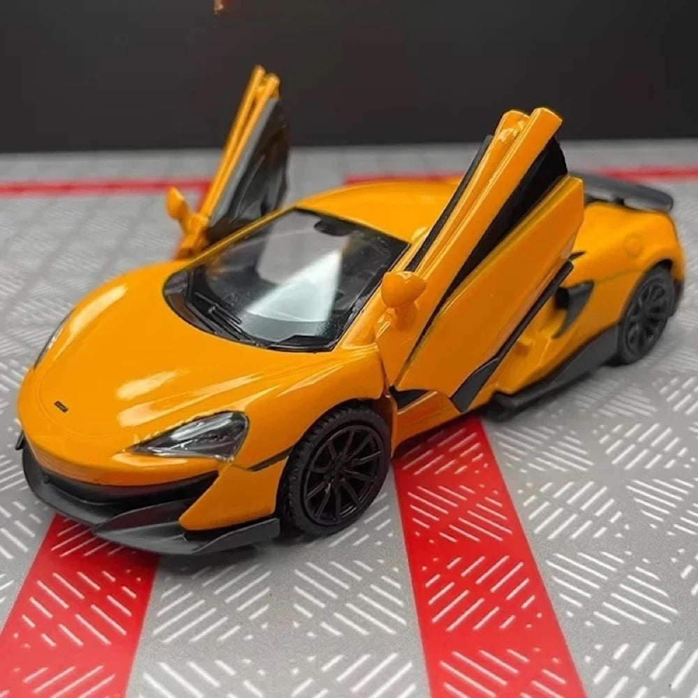 [TOY] 1:36 McLaren 2015 600LT Orange Model Car Die-Cast