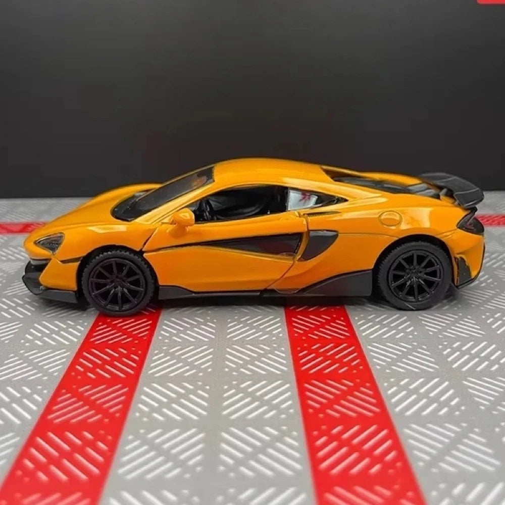 [TOY] 1:36 McLaren 2015 600LT Orange Model Car Die-Cast
