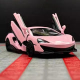 [TOY] 1:36 McLaren 2015 600LT Pink Model Car Die-Cast